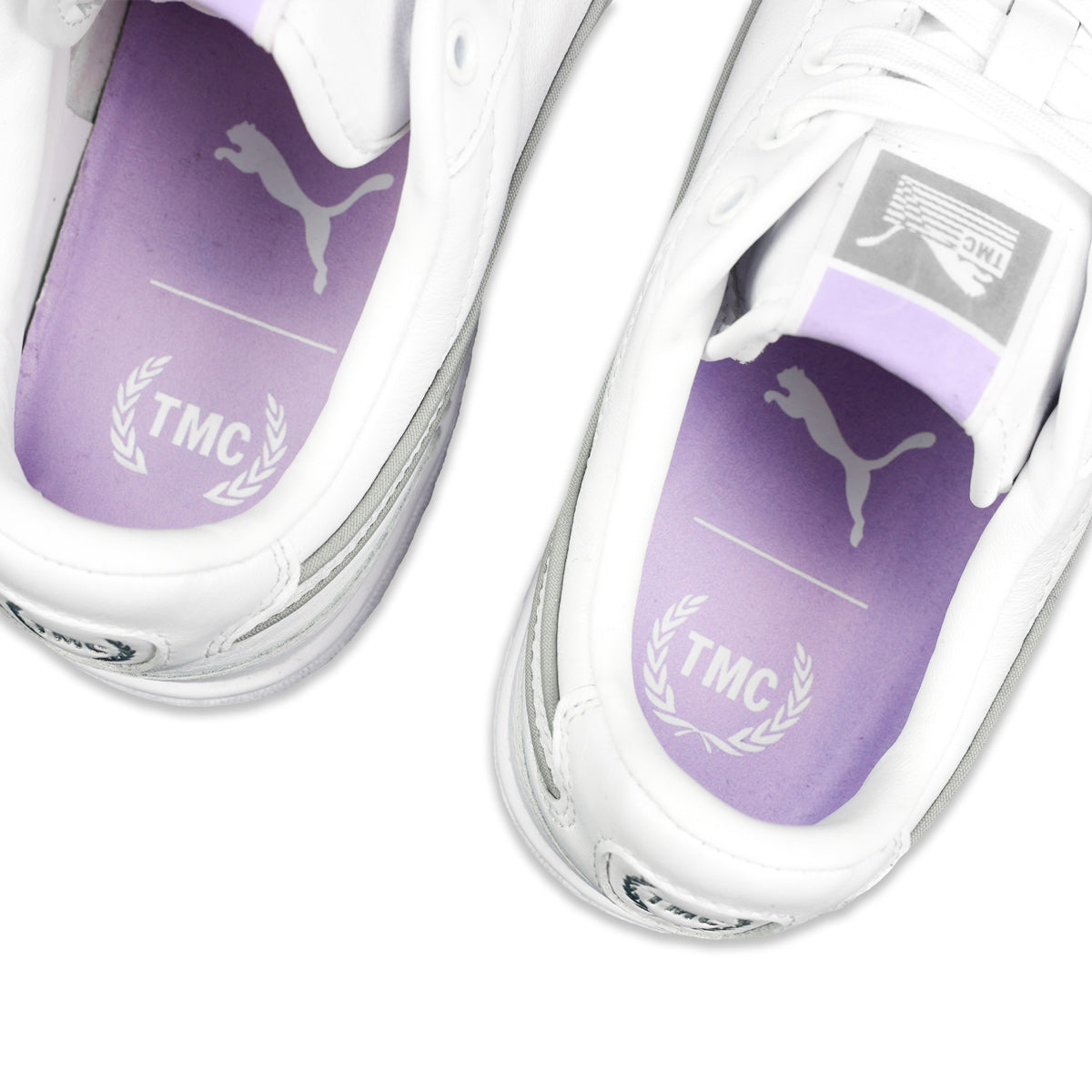 Puma x TMC People s Champ Majesty Shoes White Violet
