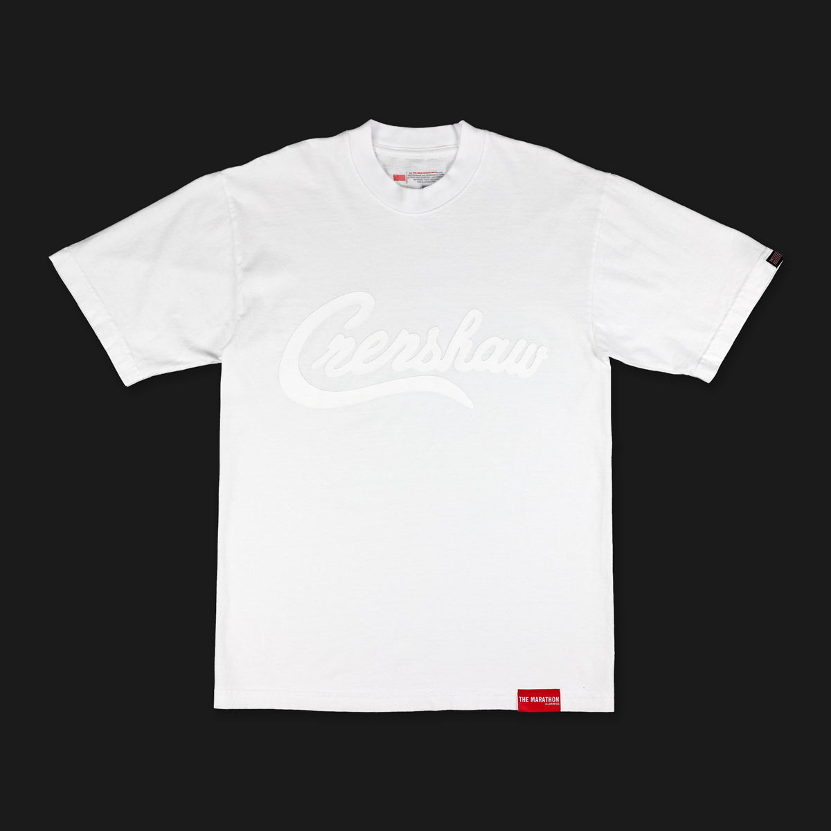Limited Edition Crenshaw T-Shirt - White/White
