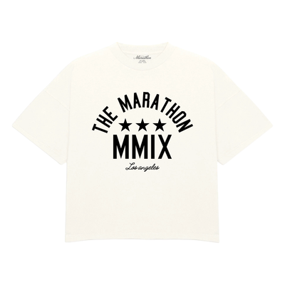 Marathon Stars T-Shirt - Bone