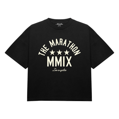 Marathon Stars T-Shirt - Black