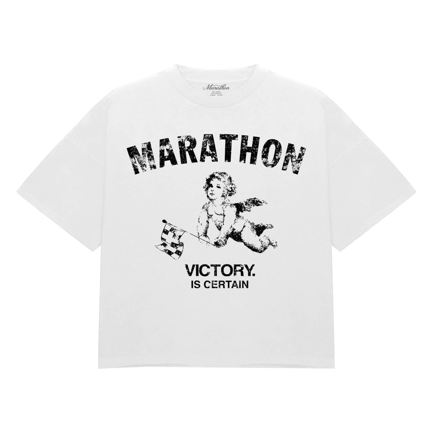 Marathon Victory Angel T-Shirt - White