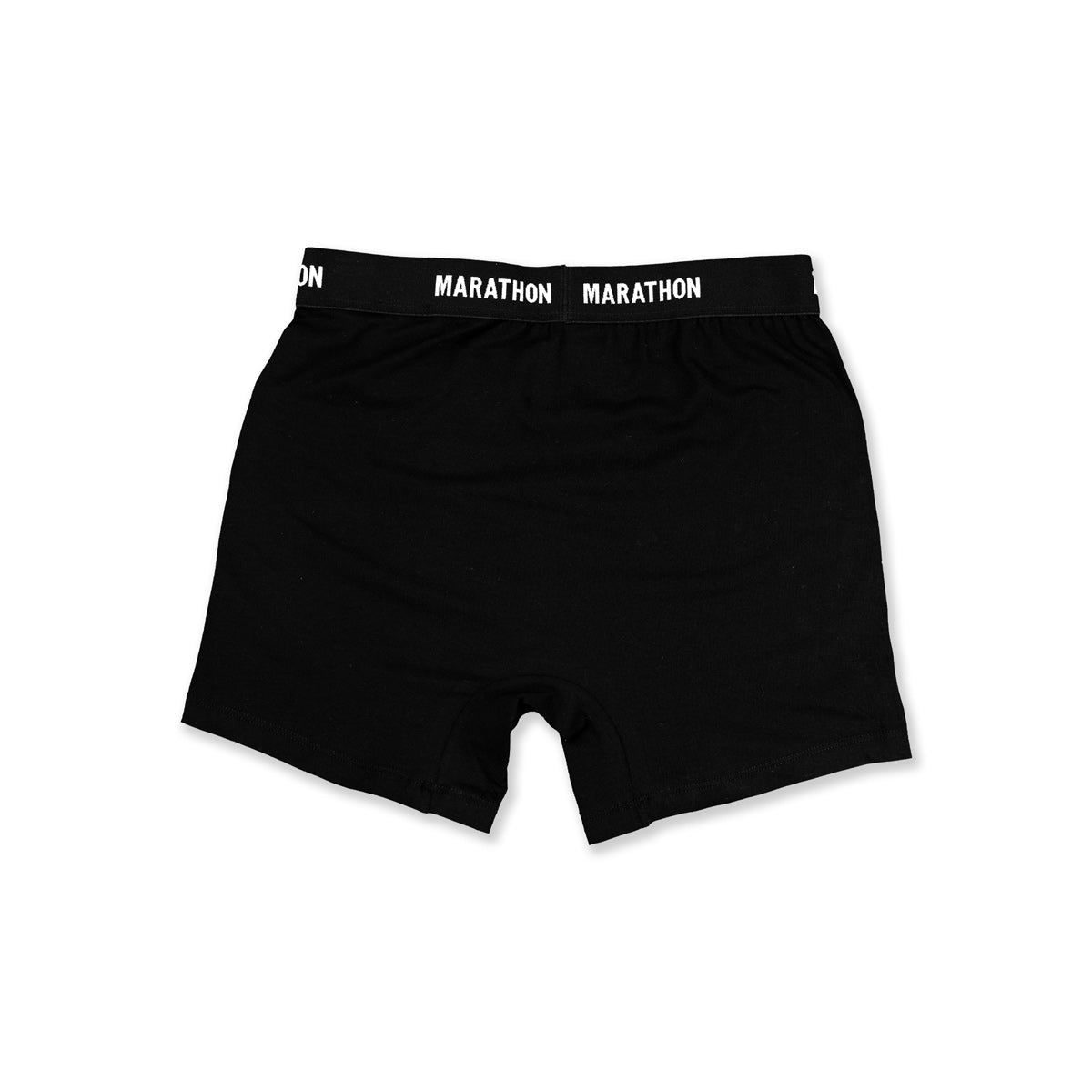 Marathon 3-Pack Boxer Briefs - Black - Back