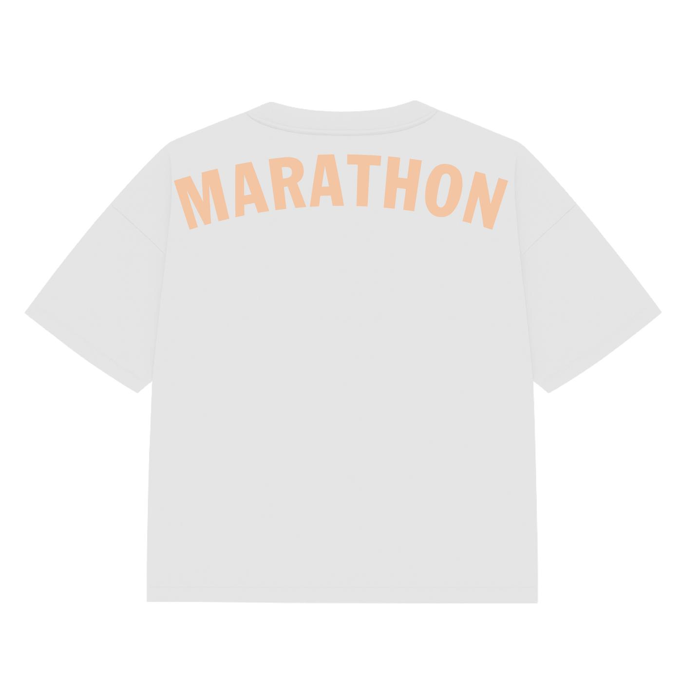 Marathon Beach T-Shirt - White - Back