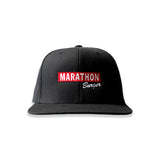 marathon-burger-snapback-black