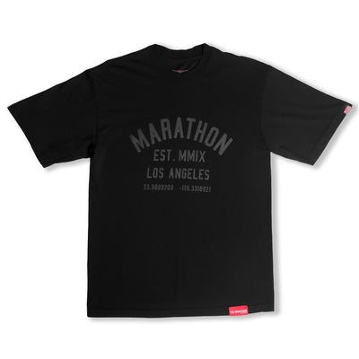 Marathon Classic T-Shirt - Slate/Black - Front