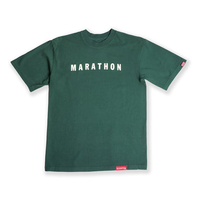 Marathon Hero T-Shirt - Sycamore/Cream - Front