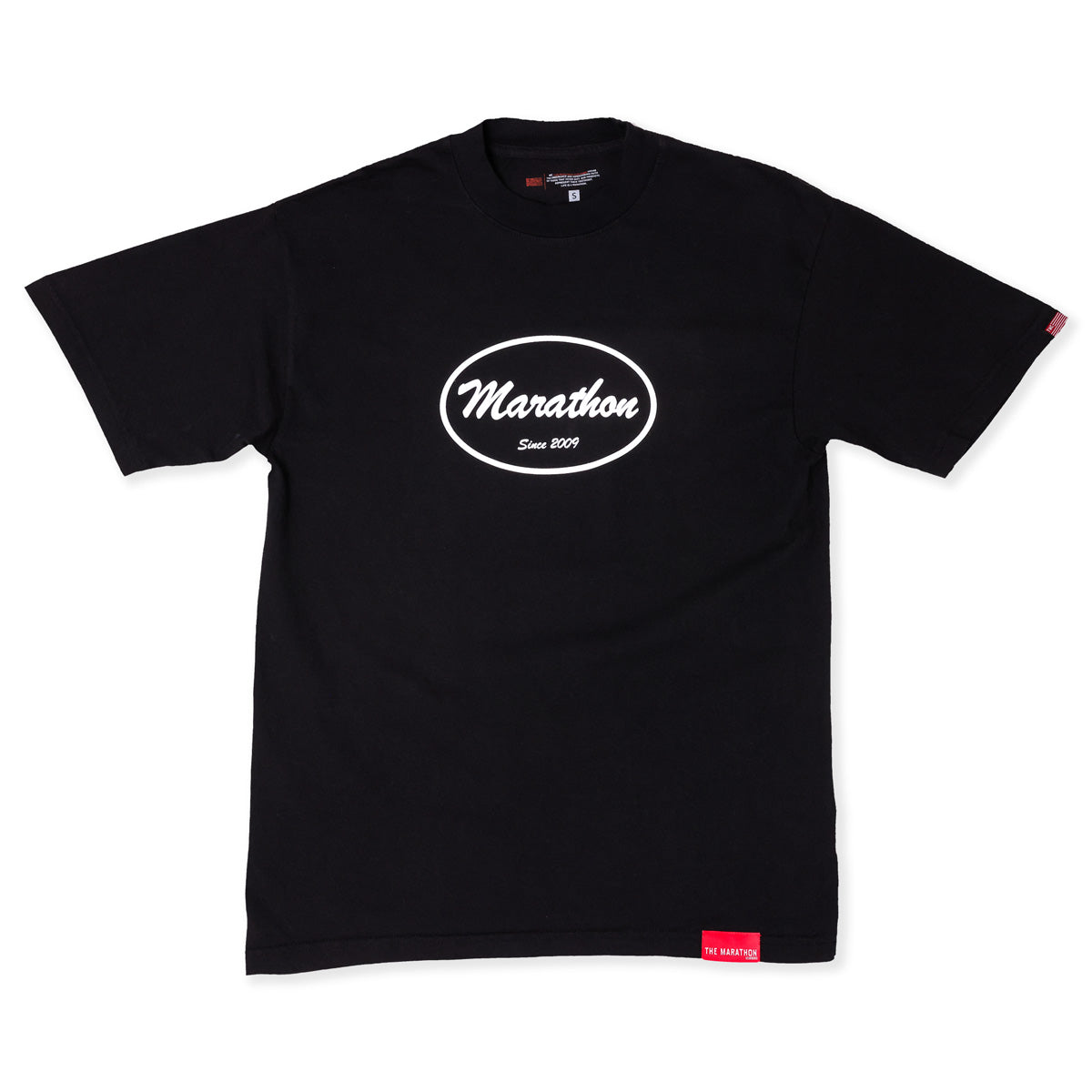 Marathon Origin T-Shirt - Black - Front
