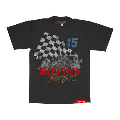 Marathon Racing T-Shirt - Vintage Black