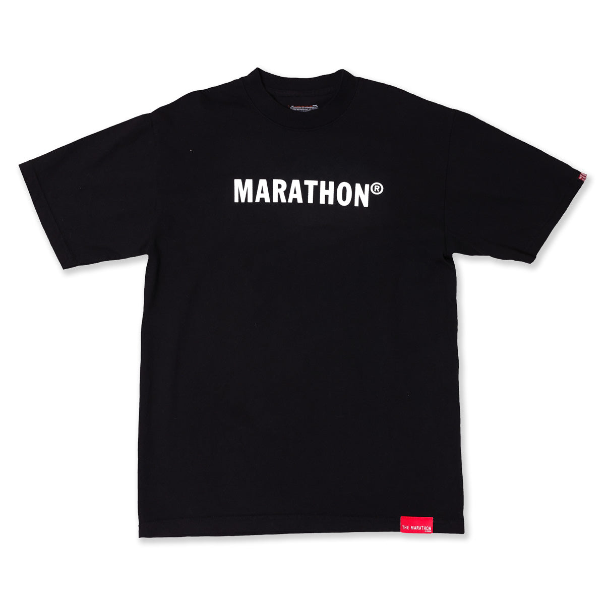 Marathon Trademark T-Shirt - Black - Front