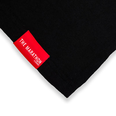 Marathon Trademark T-Shirt - Black - Woven Label