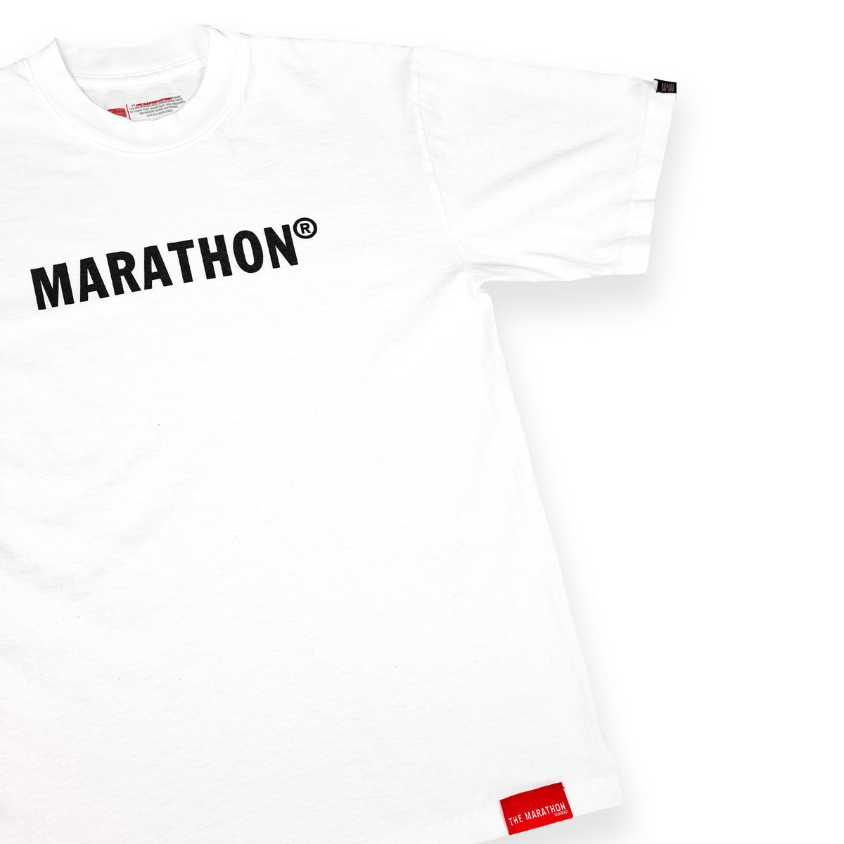 Marathon Trademark T-Shirt - White - Detail 1