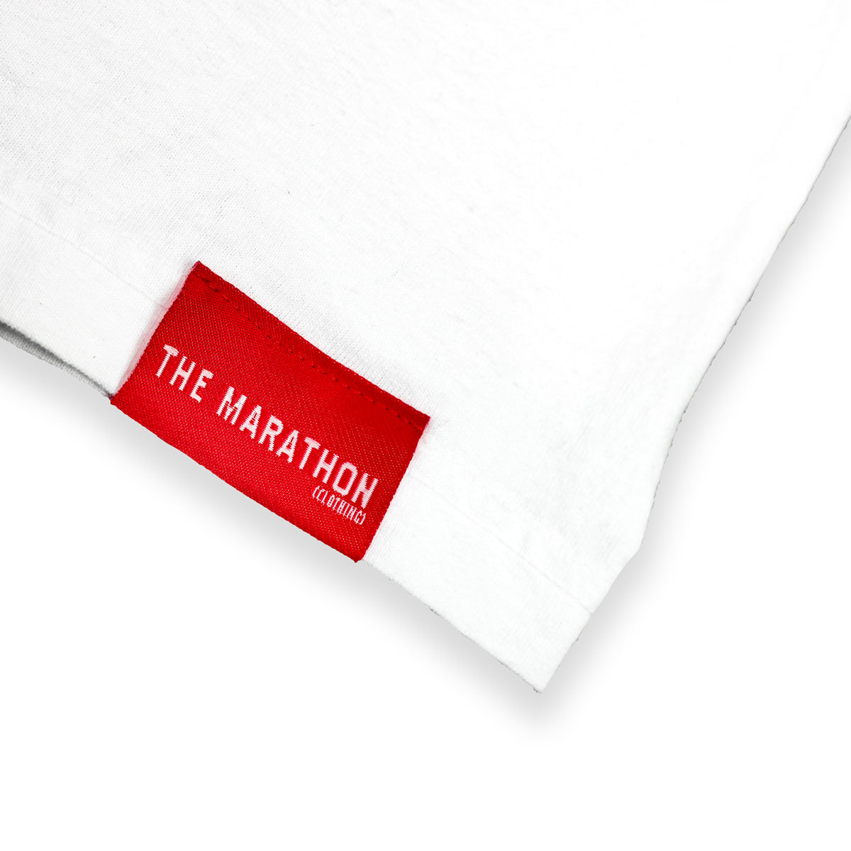 Marathon Trademark T-Shirt - White - Woven Label
