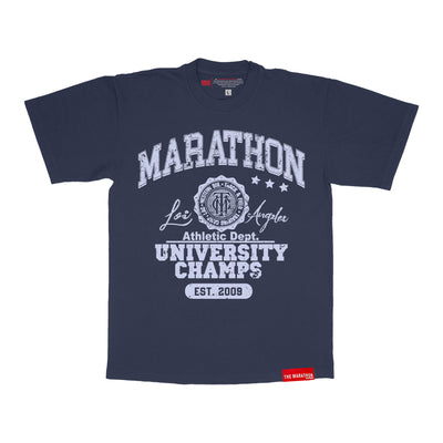 Marathon University T-Shirt - Navy
