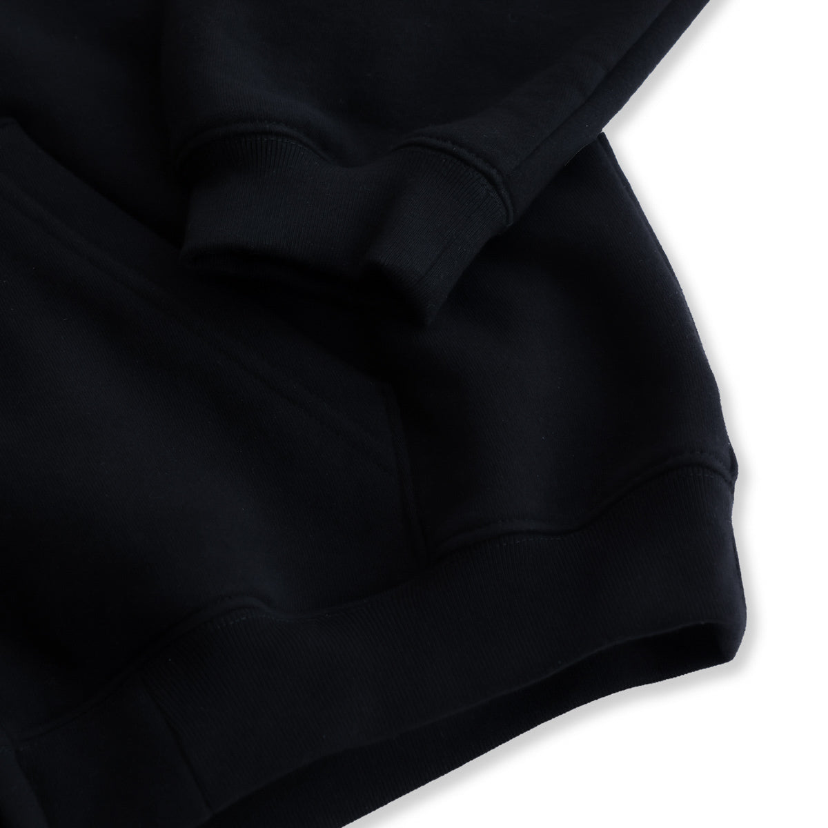 Vintage Arch Zip Up Hoodie - Black