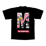 Marathon Bar 2.0 T-Shirt - White/Red