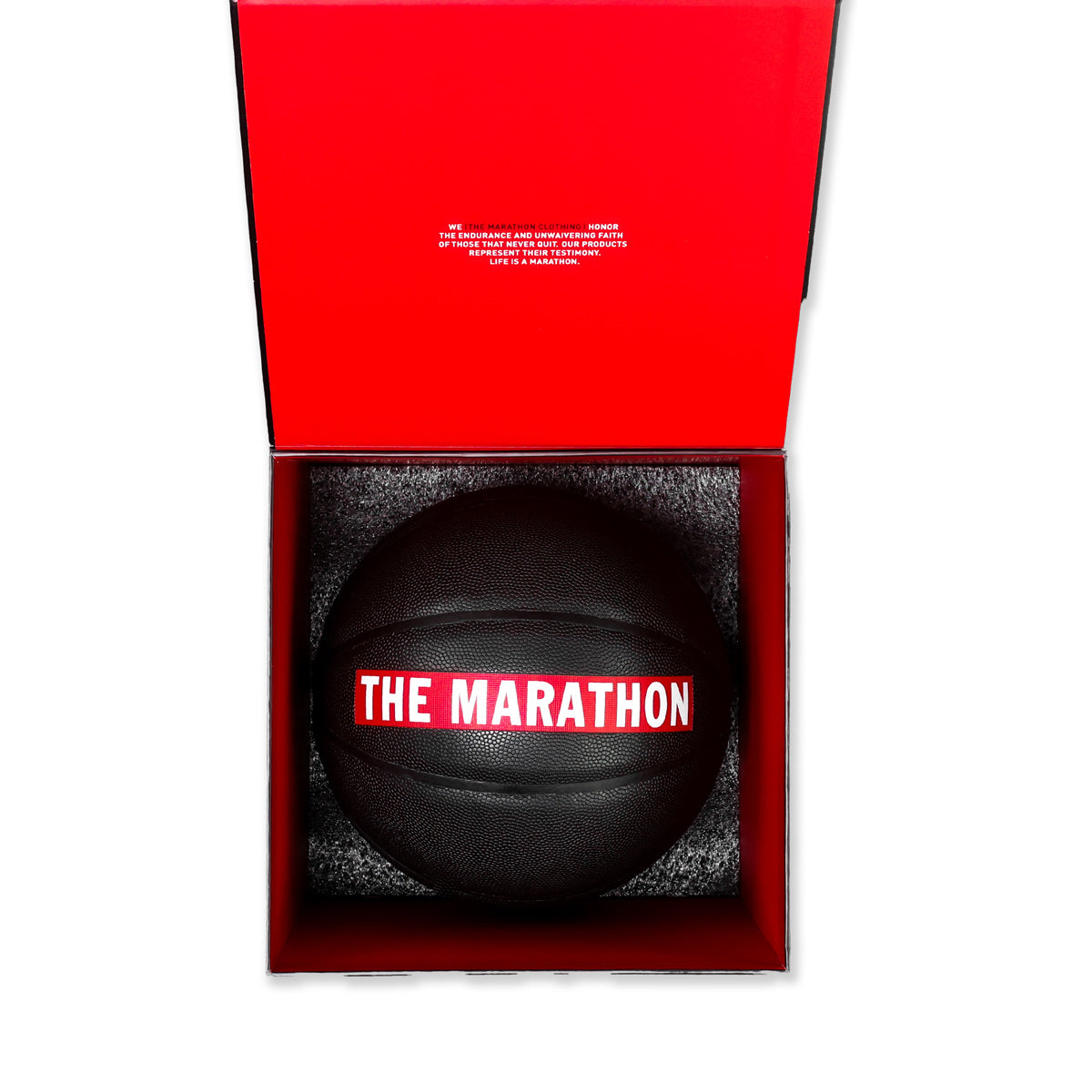 The Marathon Basketball - Marathon Bar (Black) – The Marathon Clothing