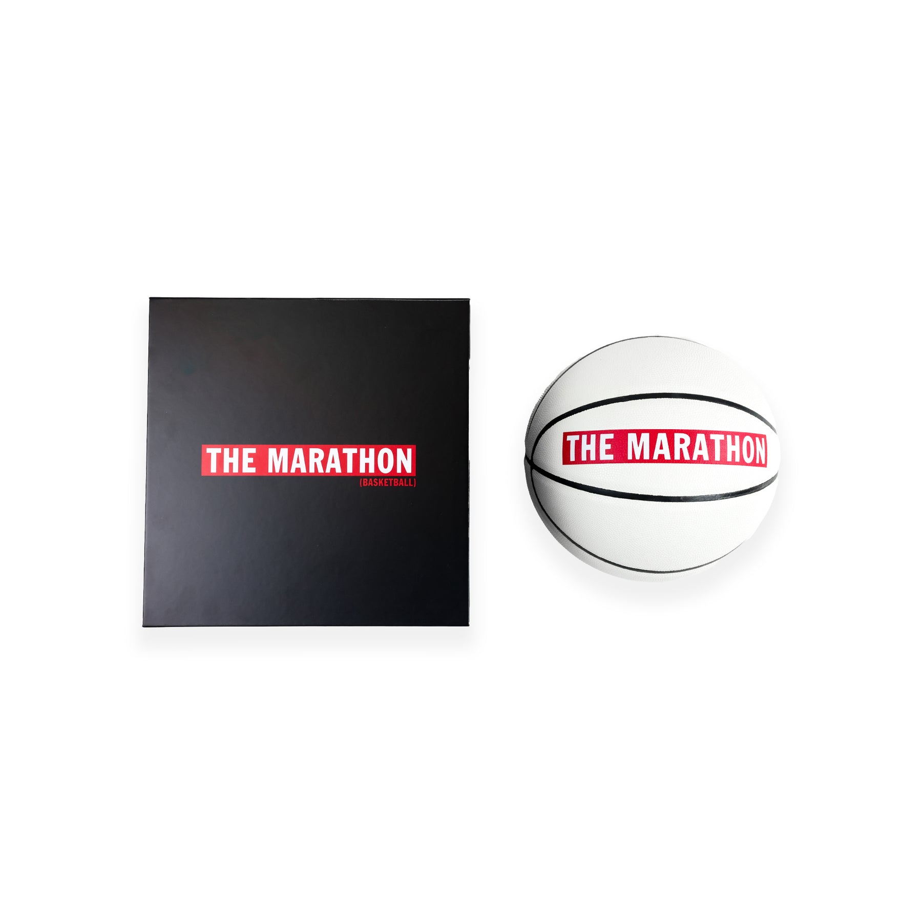The Marathon Basketball - Marathon Bar (White) – The Marathon Clothing