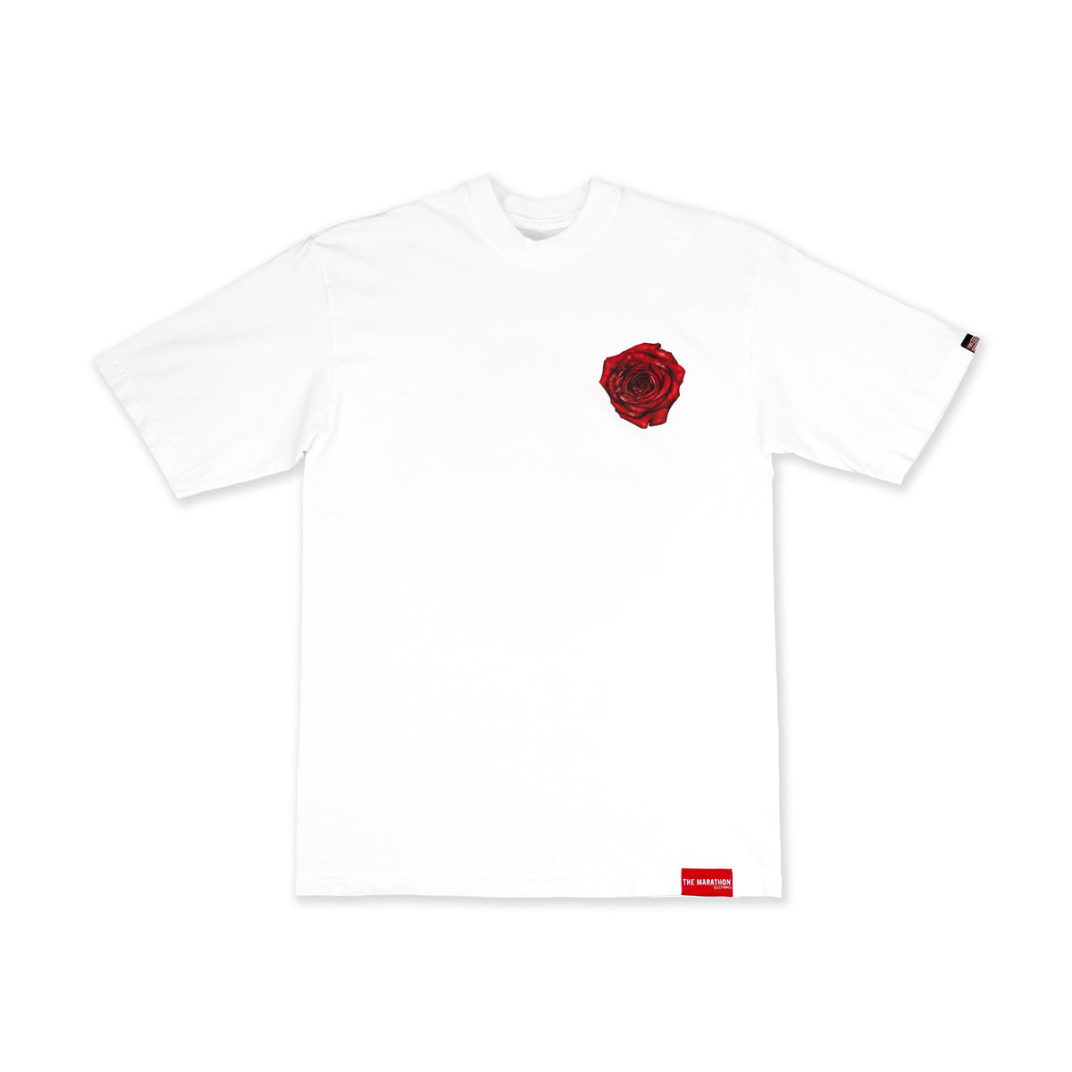 The Marathon Dedication T-Shirt - White - Front