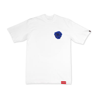 The Marathon Blue Rose Dedication T-Shirt - White - Front