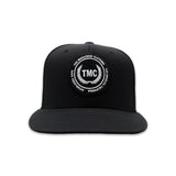 marathon-established-tmc-laurel-embroidered-patch-snapback-black