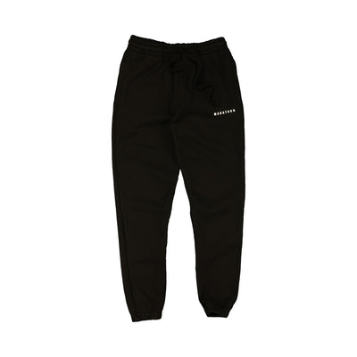 Marathon Hero Sweatpants - Black/White - Front