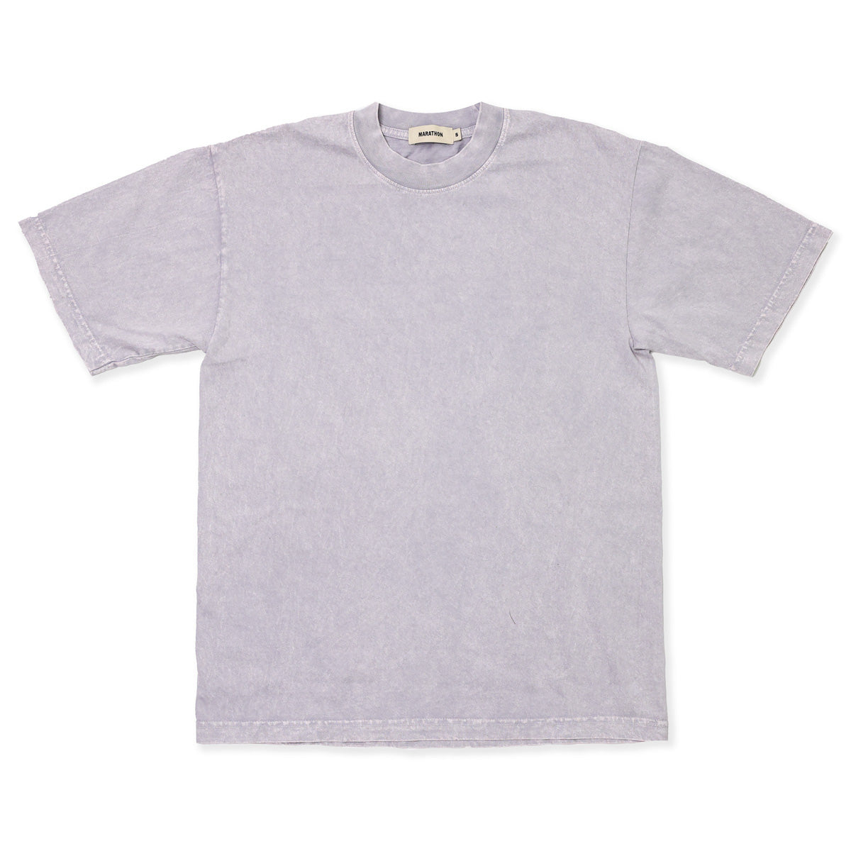 Marathon Ultra Leisure T-Shirt - Washed Ice Grey - Front