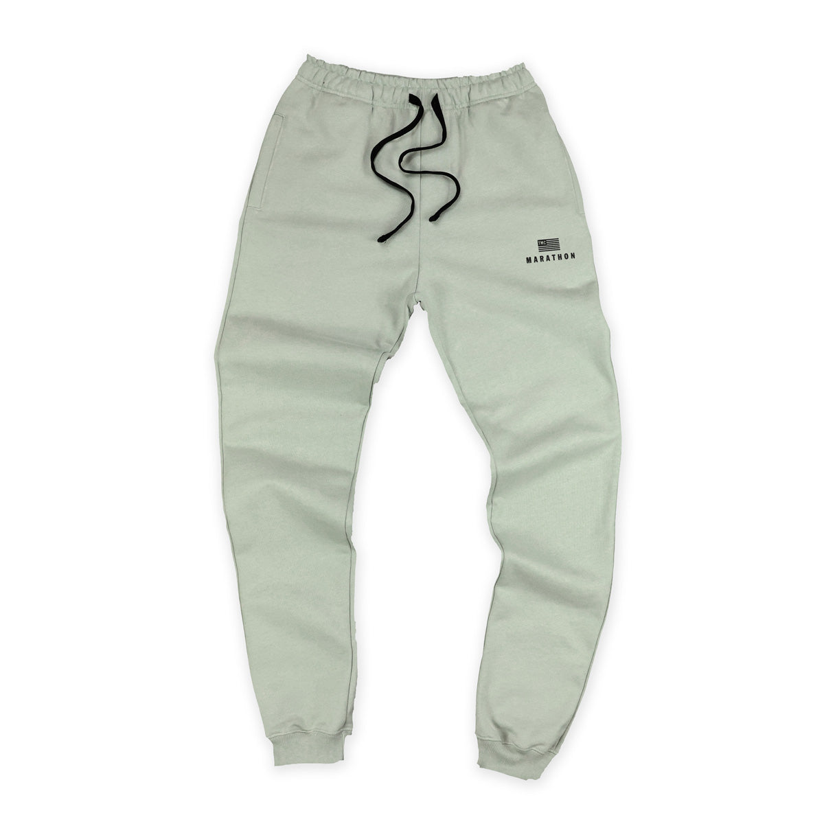 Marathon Modern Sweatpants - Sage/Black - Front