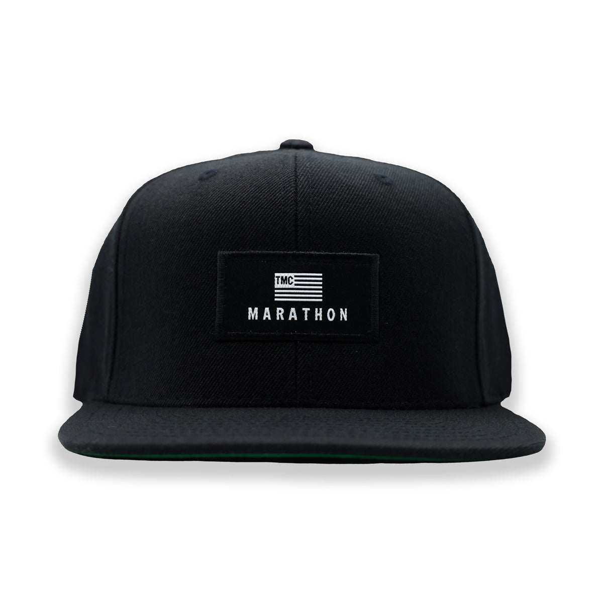 Marathon Modern Stack Patch Snapback - Black