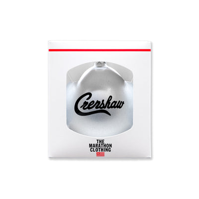 Crenshaw Ornament - Silver/Black - Detail 1