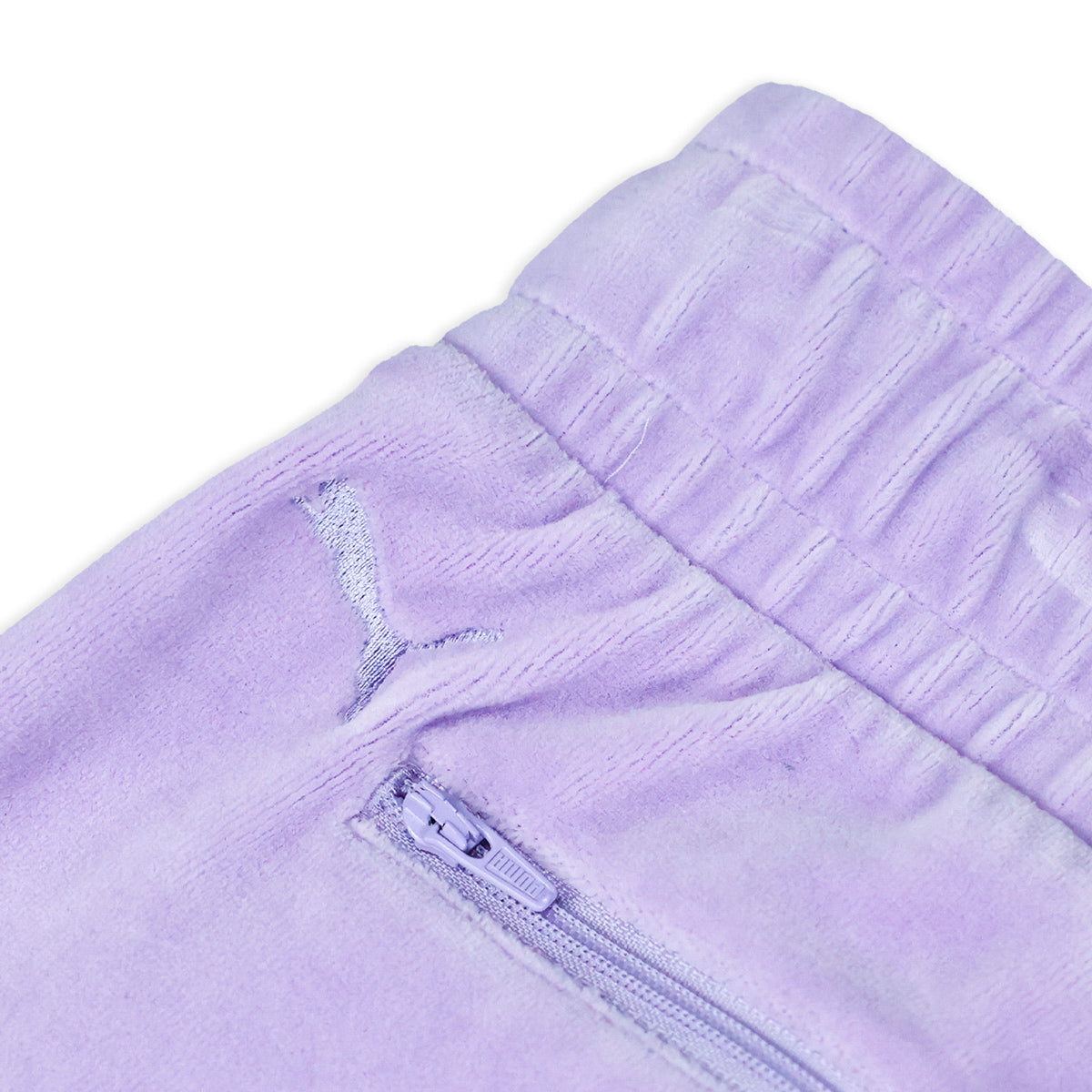 Puma x TMC Hussle Way (People’s Champ) Pants - Violet - Embroidery Detail