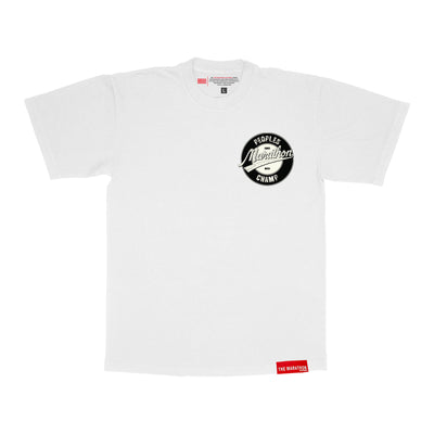 Marathon People’s Champ T-Shirt - White/Black - Front