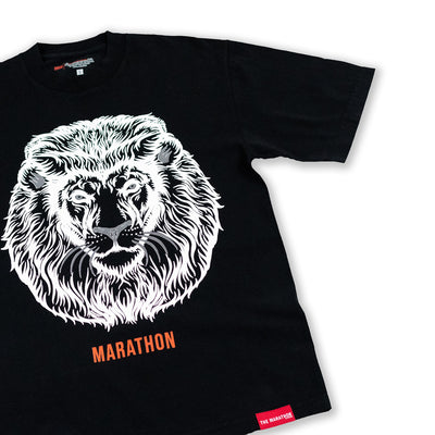 Respect Lion T-shirt - Black - Detail