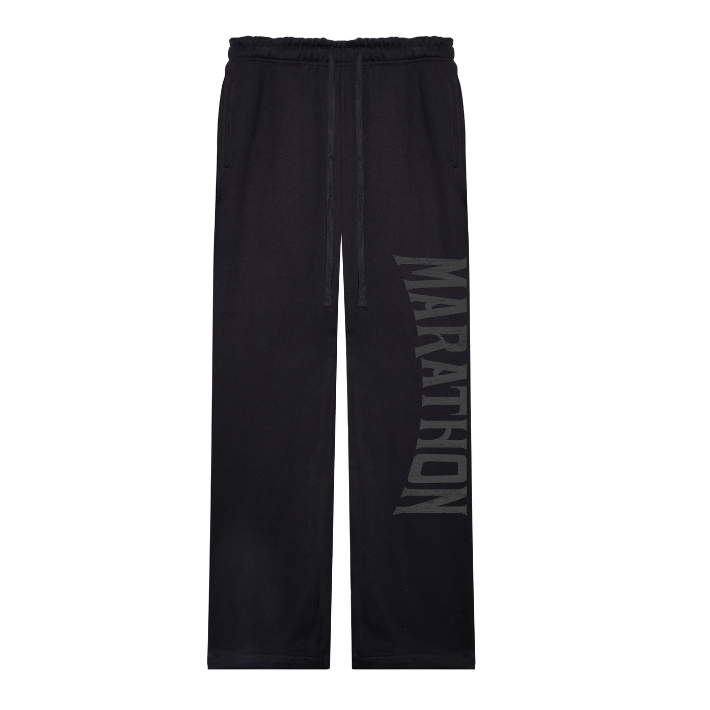 Marathon Sharp Collegiate Sweatpants - Black/Black