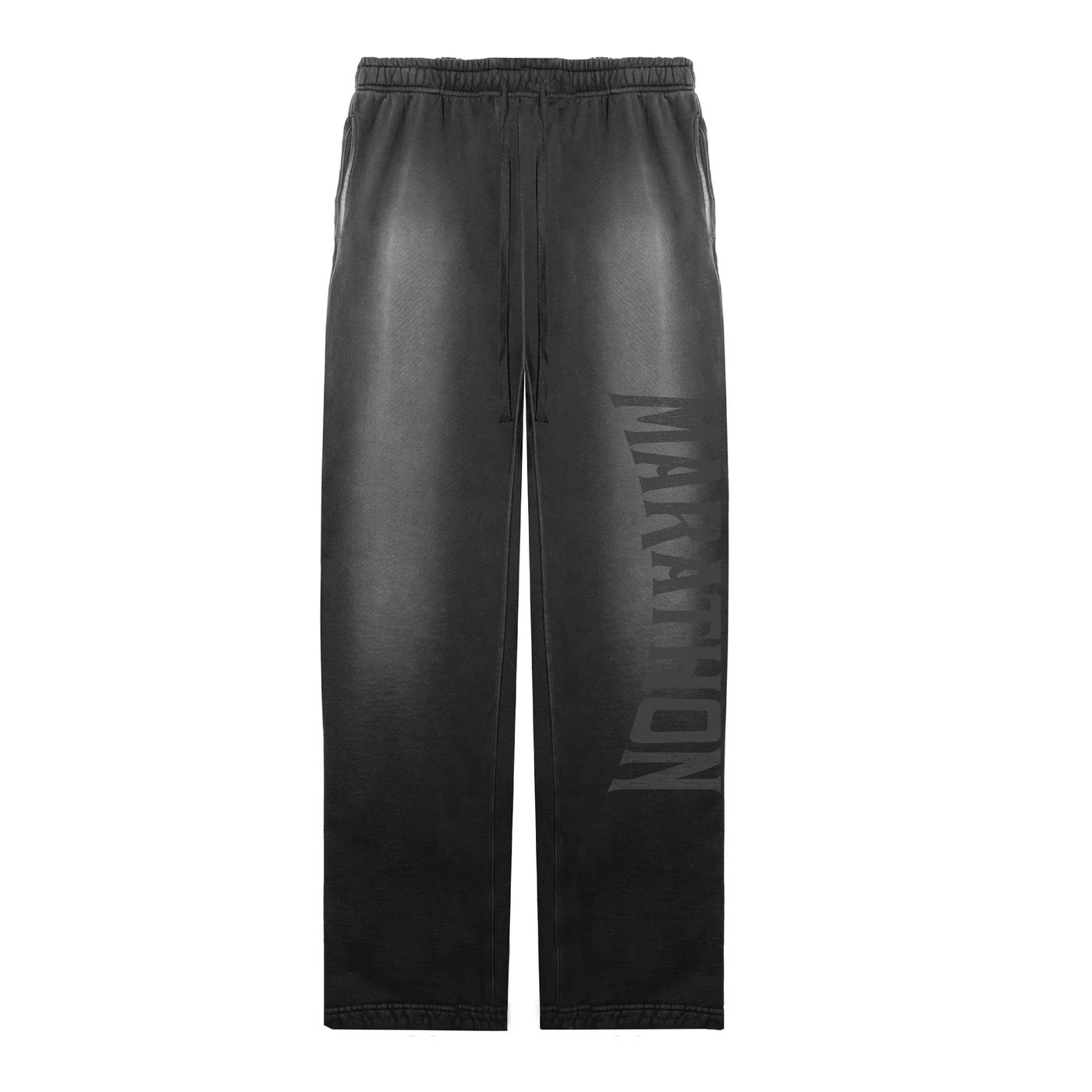 Marathon Sharp Collegiate Sweatpants - Potassium Wash Black