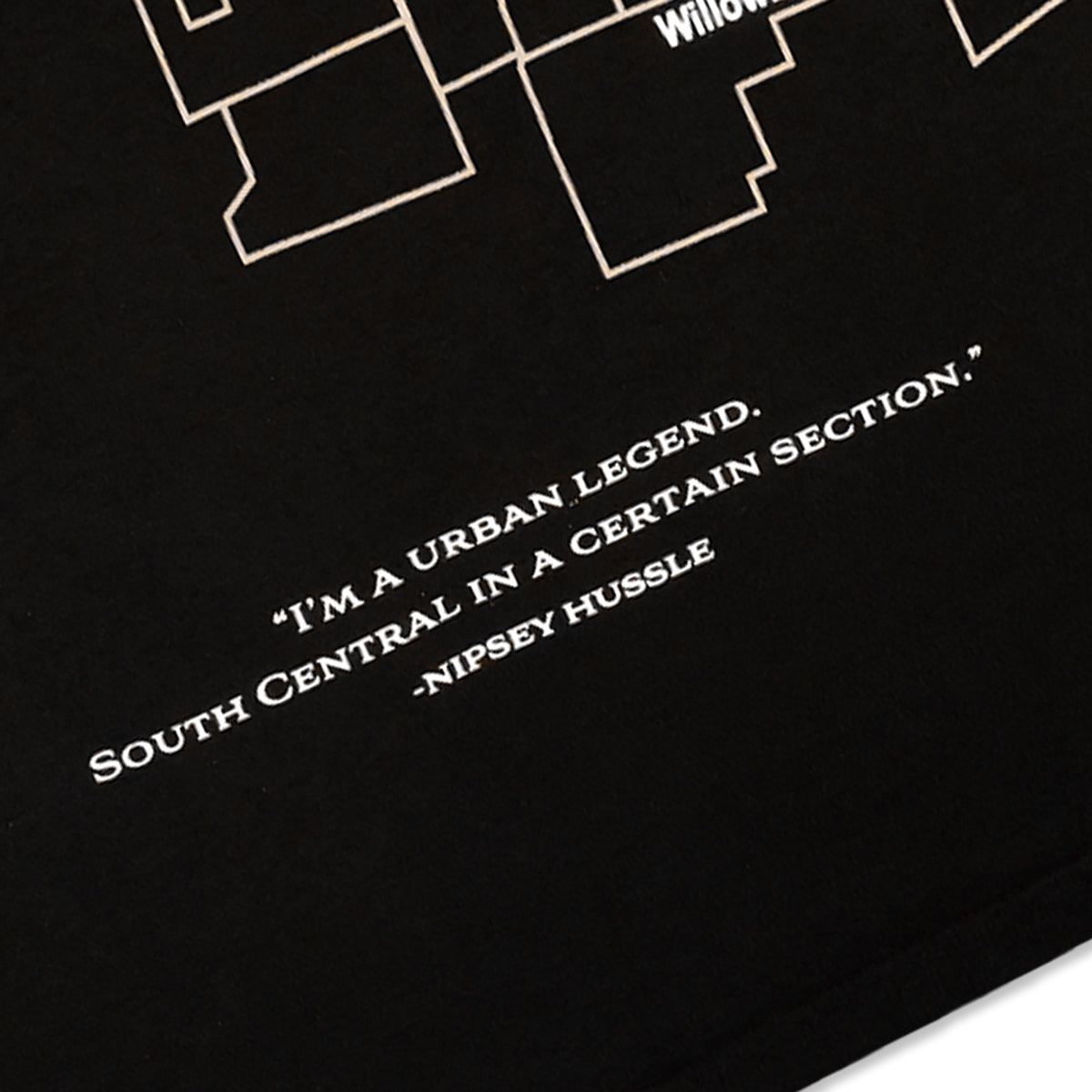 South Central State of Mind T-Shirt - Black/White - Quote Detail