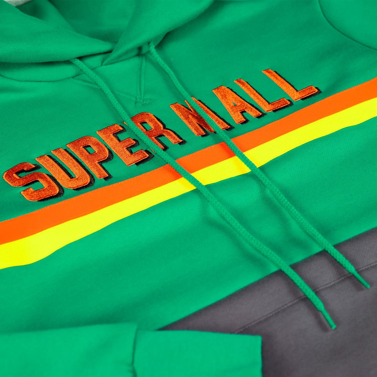 Marathon Super Mall Hoodie - Chest Detail