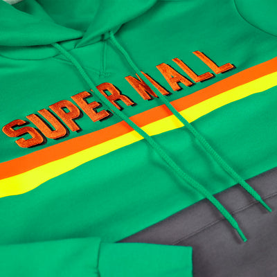 Marathon Super Mall Hoodie - Chest Detail