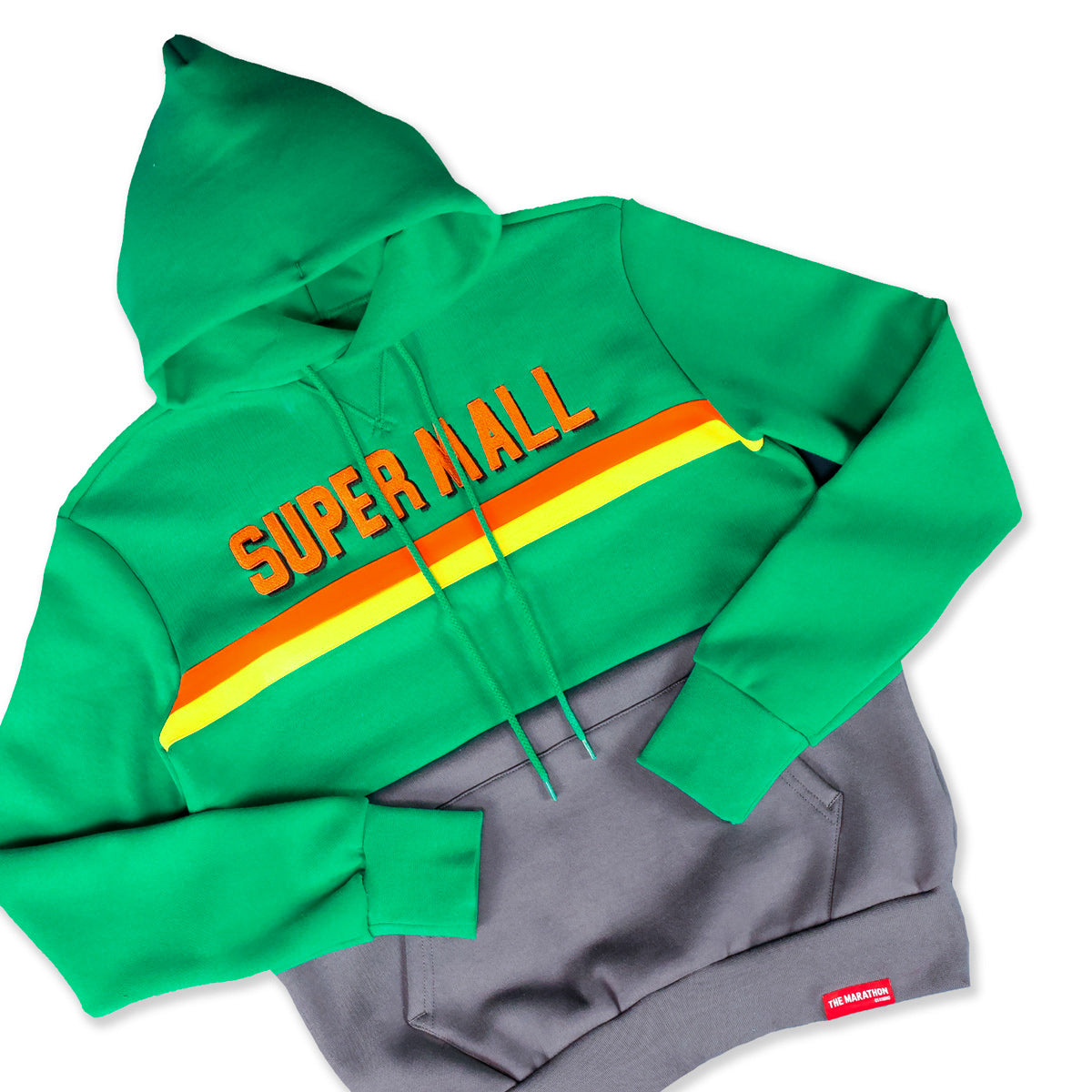 Marathon Super Mall Hoodie - Front Angle