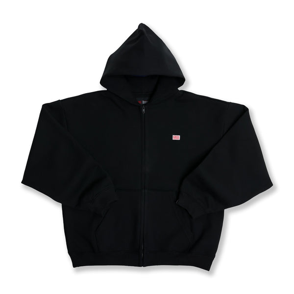 ROA｜HOOD/ZIP-UP (Logo Hoodie (RBMW0397FA280-BLK0020)) Roa Logo Hoodie - Black - Men | RBMW0397FA280BLK0020 | thebs.com