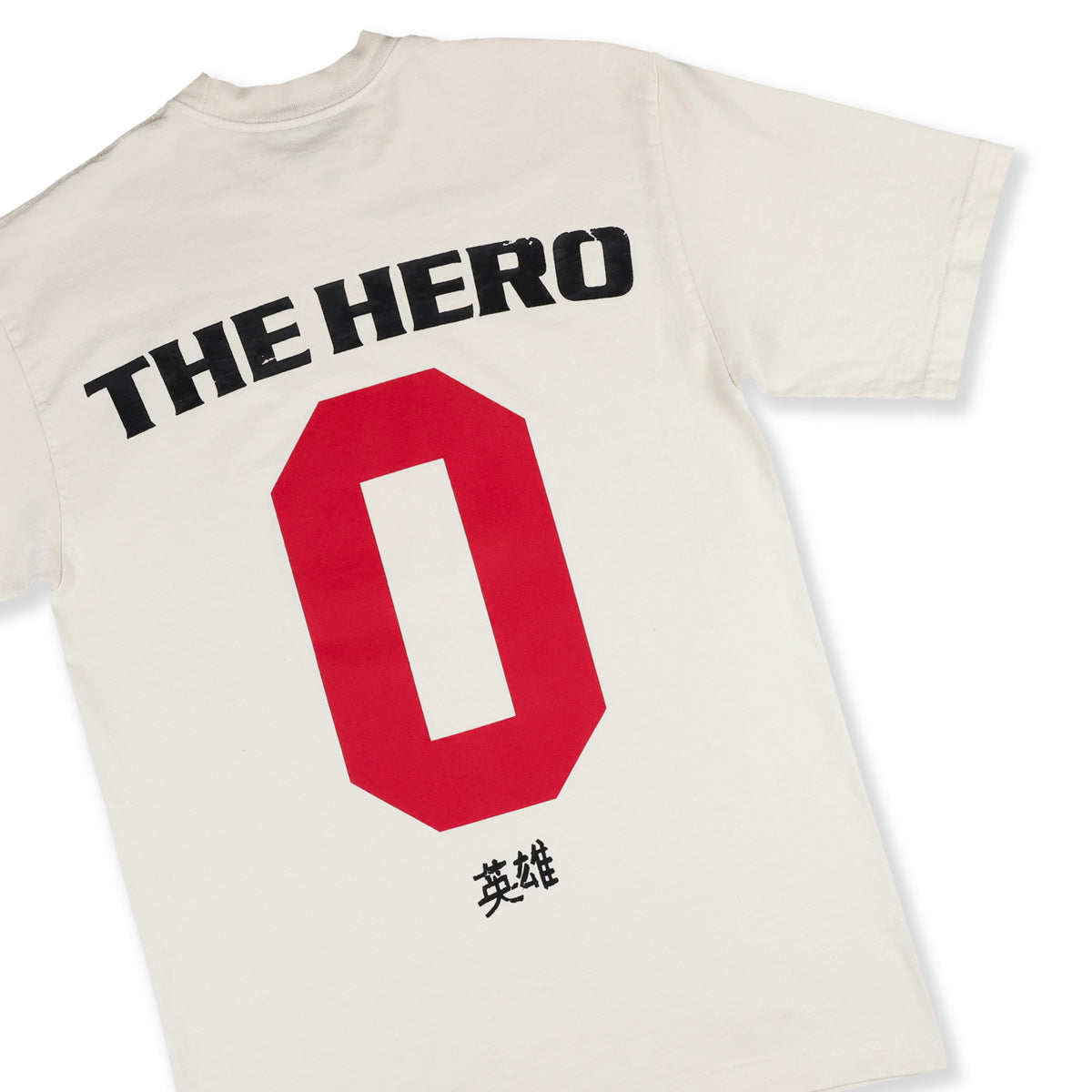 TMC x Tajh Ariza "The Hero" T-Shirt - Creme - Back Detail 2.