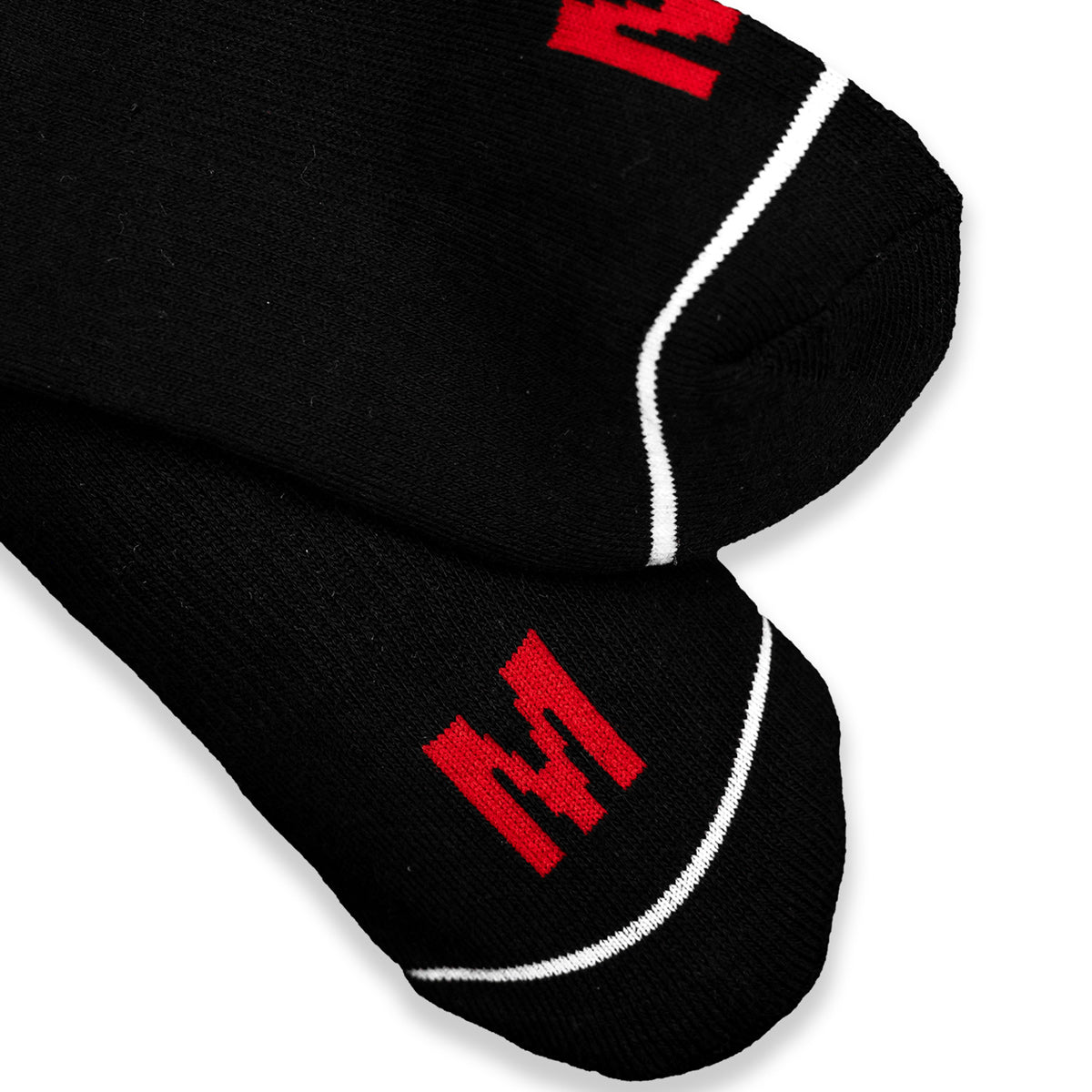 The Marathon Clothing Socks - Black Marathon Logo Detail