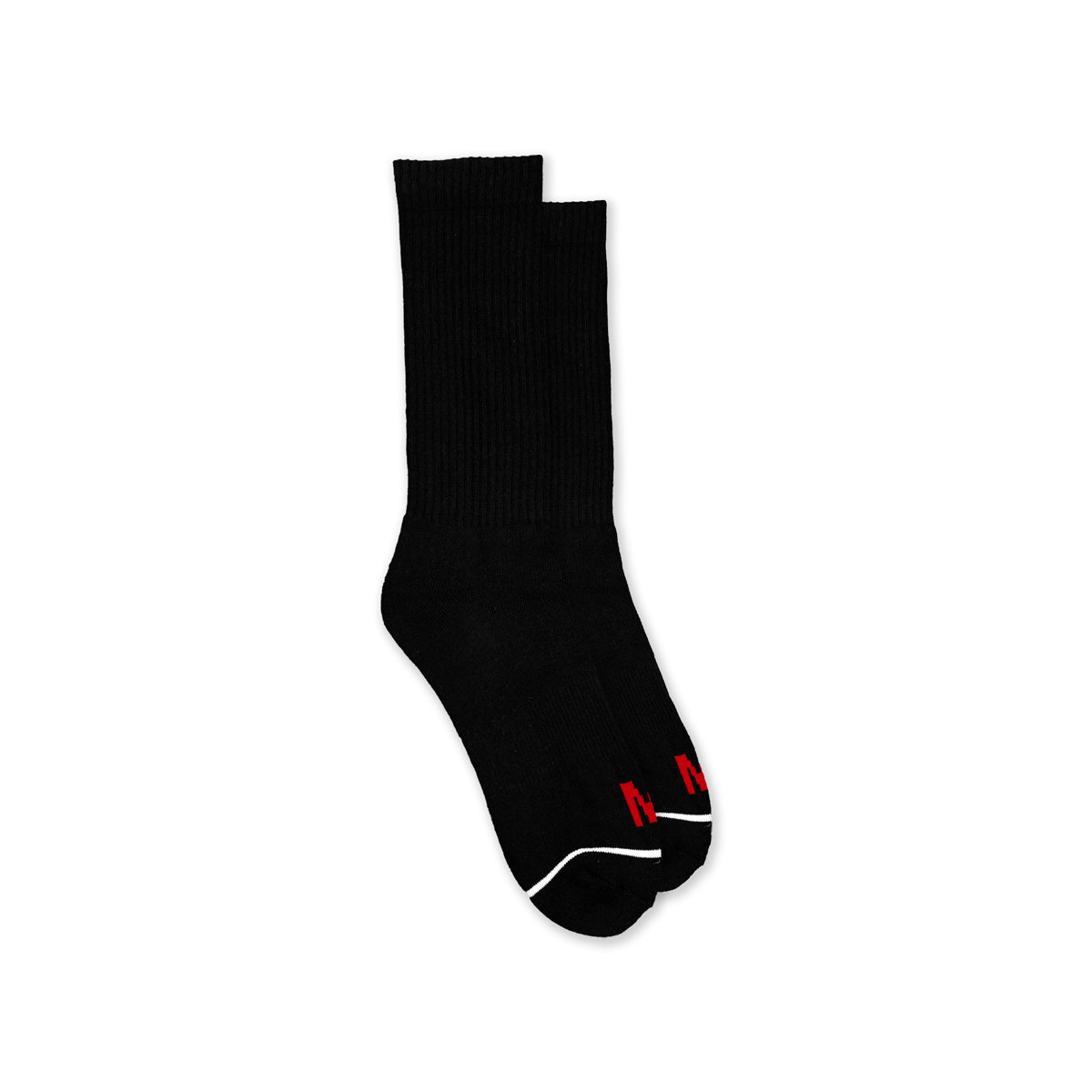 The Marathon Clothing Socks - Black Marathon Logo