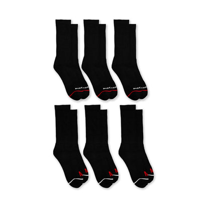The Marathon Clothing Socks - 6 Pack Black
