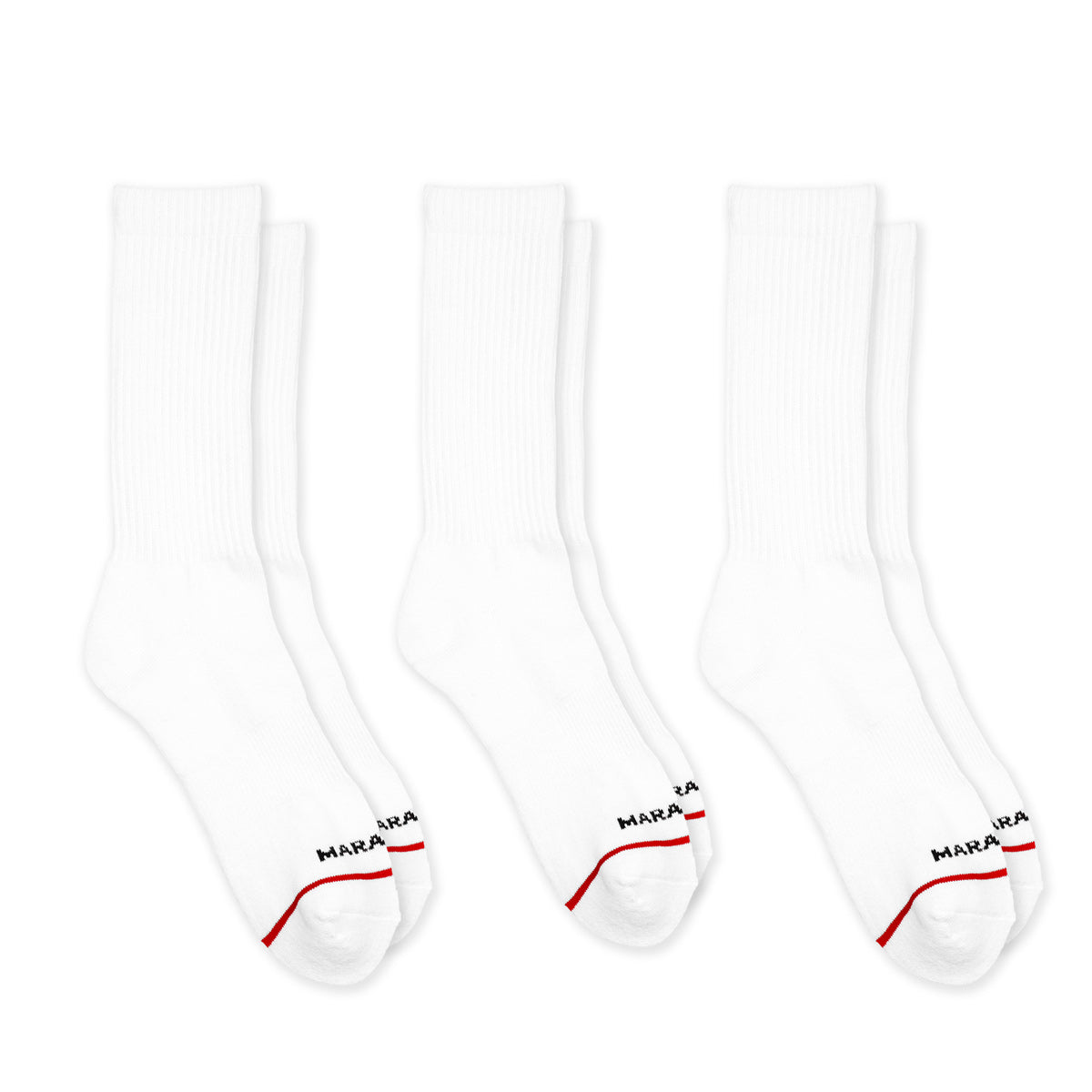 The Marathon Socks - Marathon Wordmark