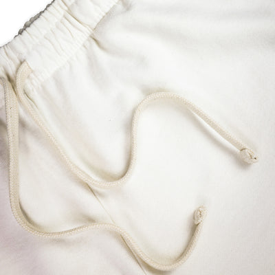 Marathon Trademark Sweat Shorts - Bone - Drawstrings