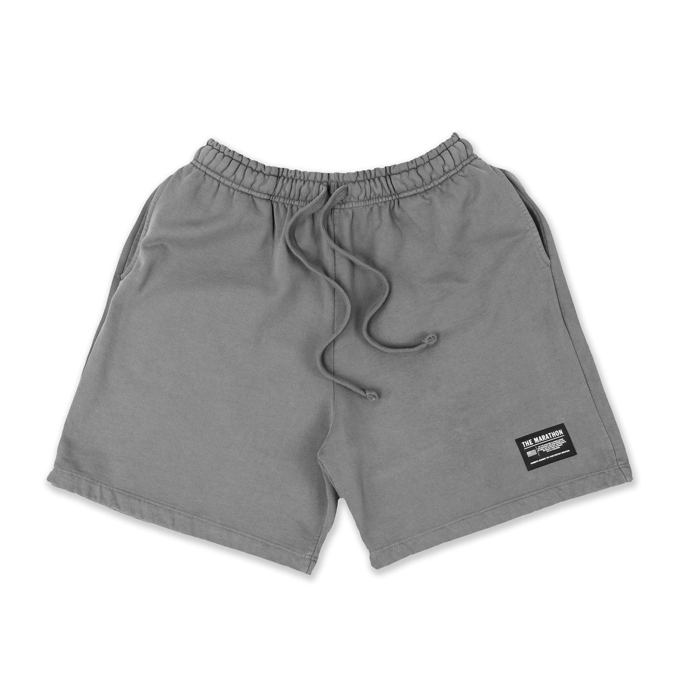 Marathon Trademark Sweat Shorts - Slate Grey - Front