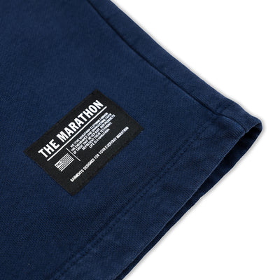 Marathon Trademark Sweat Shorts - Navy - Front Detail