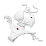 TMC Bathing Suit Two-Piece - Black/White/Red