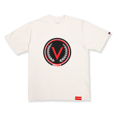Victory Chip T-Shirt - Bone - Front