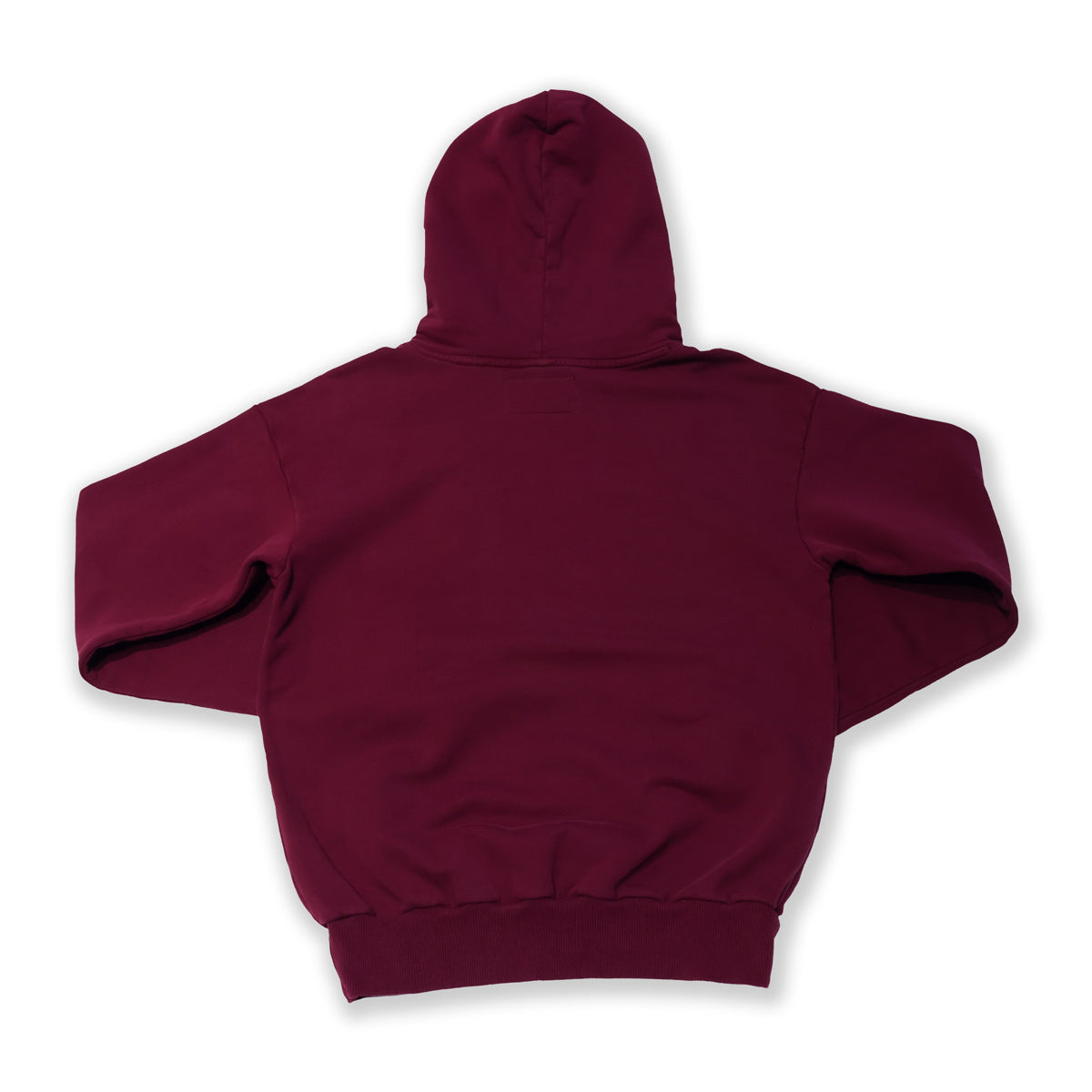 Marathon Vintage Arch Hoodie - Maroon/Cream - Back